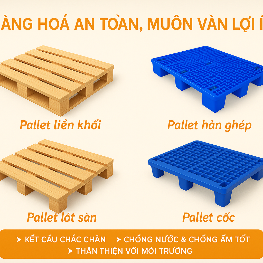 Pallet Gỗ Cho Nghành Điện Tử